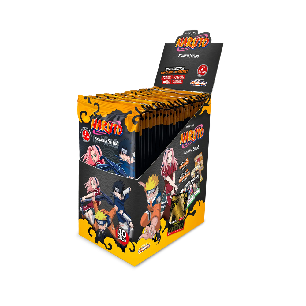 Naruto Mythos TCG – Konoha Shido 2nd Edition Booster (Box)
