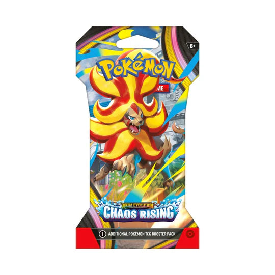 Pokémon: Mega Evolution—Chaos Rising: Sleeved Booster