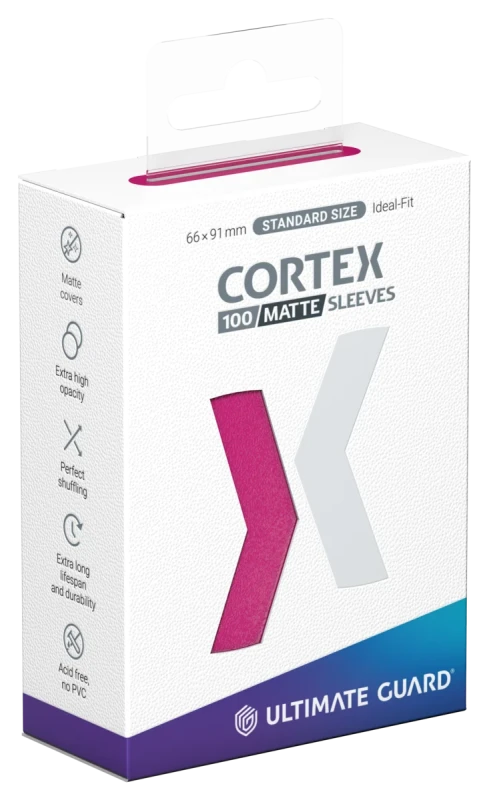Ultimate Guard Cortex Sleeves Standard - Matte Pink (100)