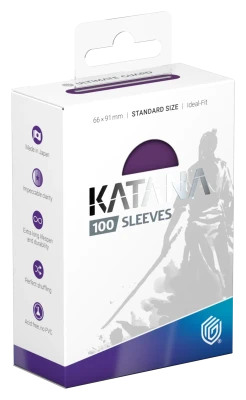 Ultimate Guard Katana Sleeves Standard Size - Iris Bloom