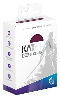 Ultimate Guard Katana Sleeves Standard Size - Radiant Plum