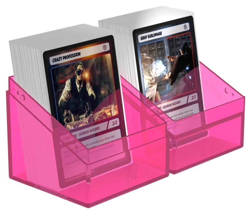 Ultimate Guard Boulder 100+ Clear - Rhodonite