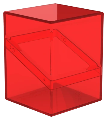 Ultimate Guard Boulder 100+ Clear - Ruby