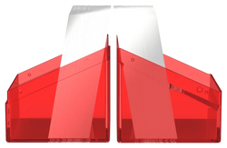 Ultimate Guard Boulder 100+ Clear - Ruby