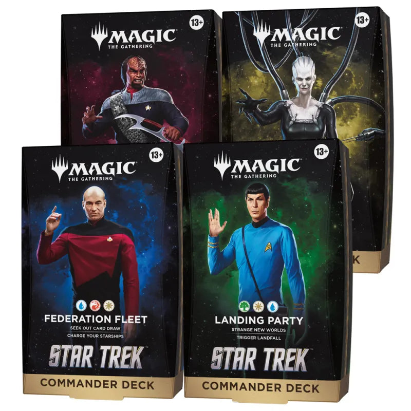 MTG Star Trek - Commander Deck (Bundle of 4)