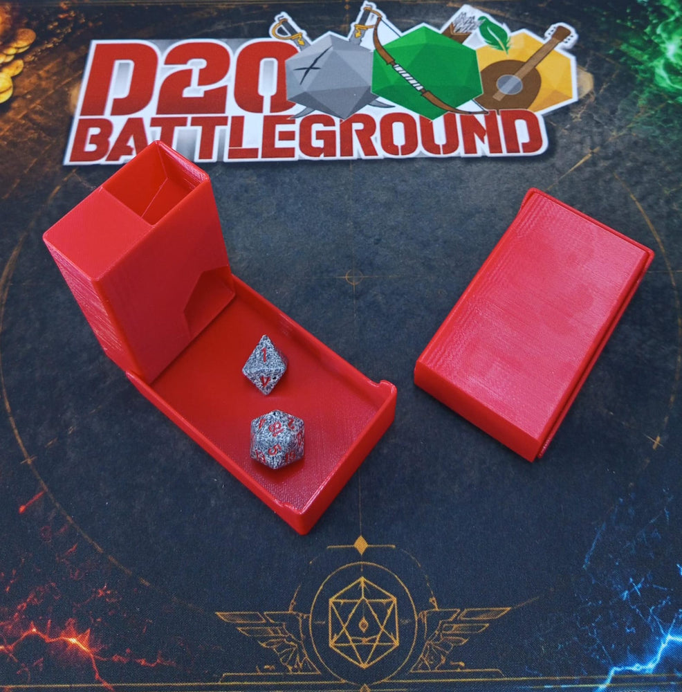 RPG Resin Dice Tower (Red)