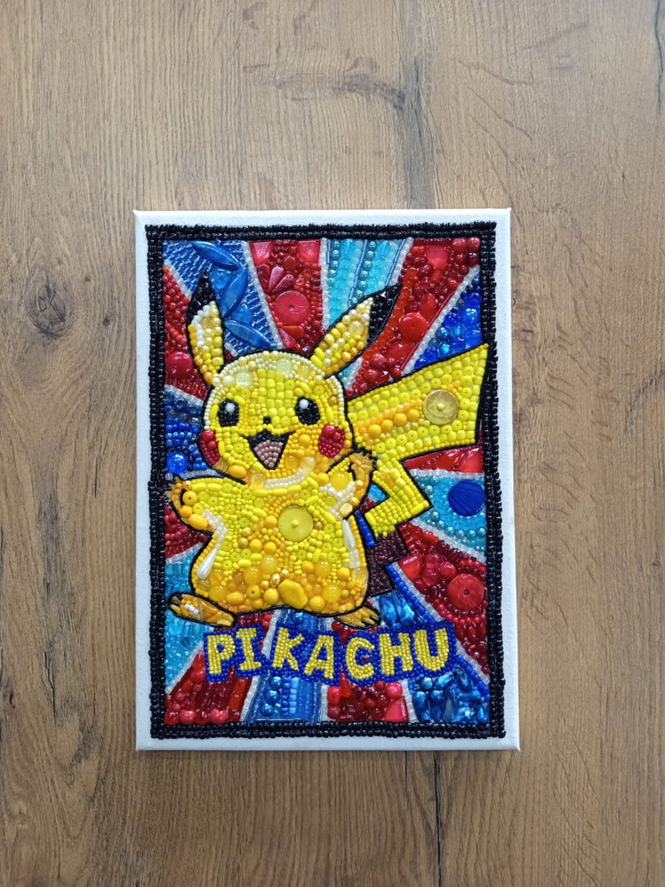 Pikachu Bead Portrait