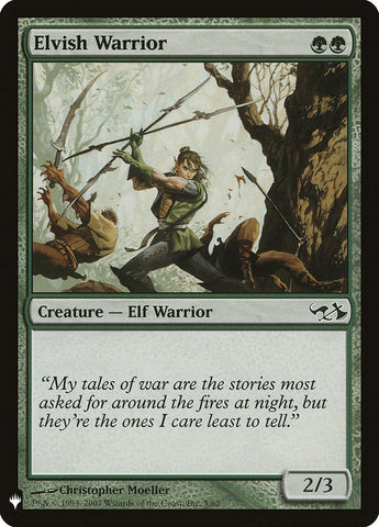 Elvish Warrior [Mystery Booster]