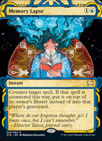 Memory Lapse (Foil Etched) [Strixhaven: Mystical Archive]