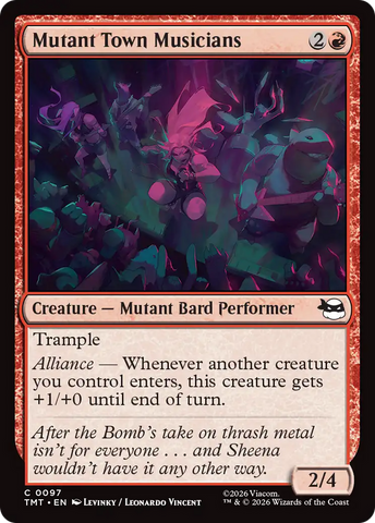 Mutant Town Musicians [Teenage Mutant Ninja Turtles]