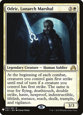 Odric, Lunarch Marshal [Mystery Booster]