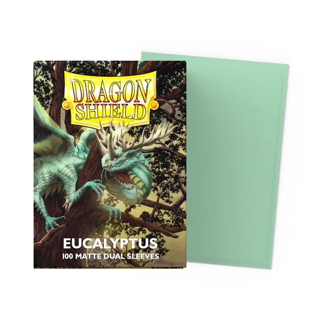 Dragon Shield Matte Dual - Eucalyptus Sleeves - (100ct) Standard Size