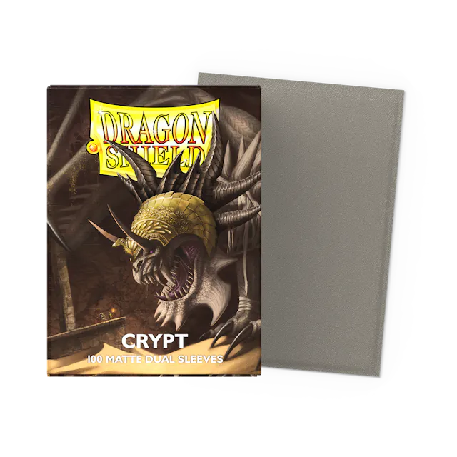 Dragon Shield Matte Dual- Crypt Sleeves - (100ct) Standard Size