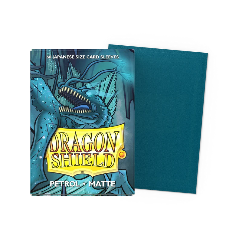 Dragon Shield Petrol - Matte Sleeves (JAPANESE SIZE)