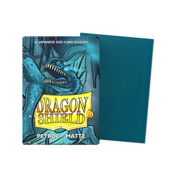 Dragon Shield Petrol - Matte Sleeves (JAPANESE SIZE)