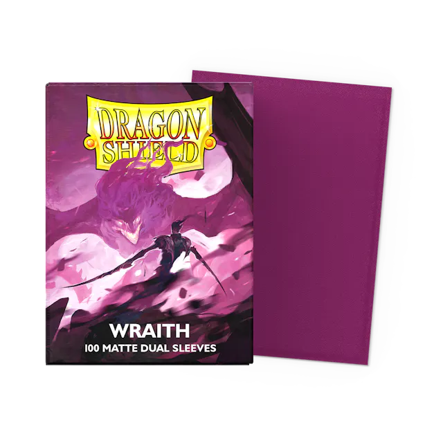 Dragon Shield Matte Dual - Wraith Sleeves - (100ct) Standard Size