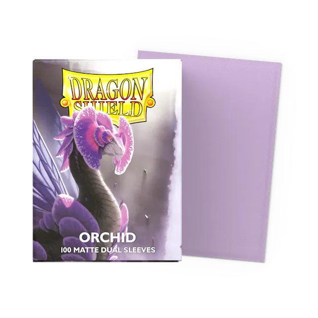 Dragon Shield Matte Dual - Orchid Sleeves - (100ct) Standard Size