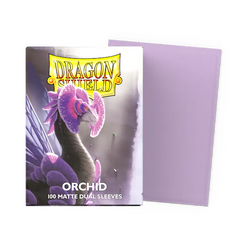 Dragon Shield Matte Dual - Orchid Sleeves - (100ct) Standard Size