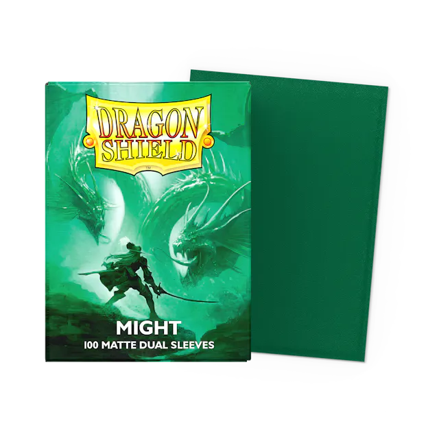 Dragon Shield Matte Dual - Might Sleeves - (100ct) Standard Size