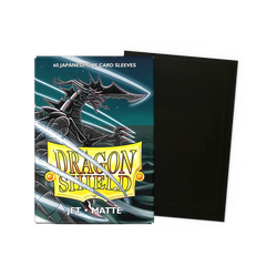 Dragon Shield Jet - Matte Sleeves  (JAPANESE SIZE)