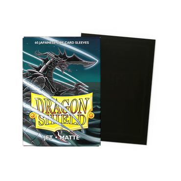 Dragon Shield Jet - Matte Sleeves  (JAPANESE SIZE)