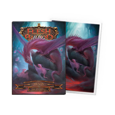 Dragon Shield Flesh & Blood Matte Art - Ouvia - (100ct) Standard Size