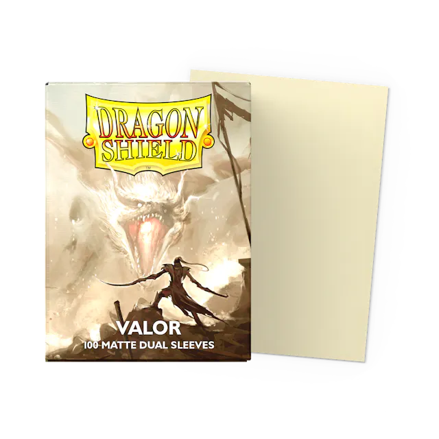 Dragon Shield Matte Dual - Valor Sleeves - (100ct) Standard Size