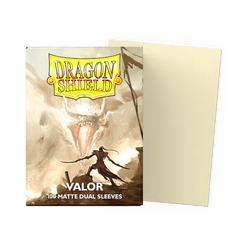 Dragon Shield Matte Dual - Valor Sleeves - (100ct) Standard Size