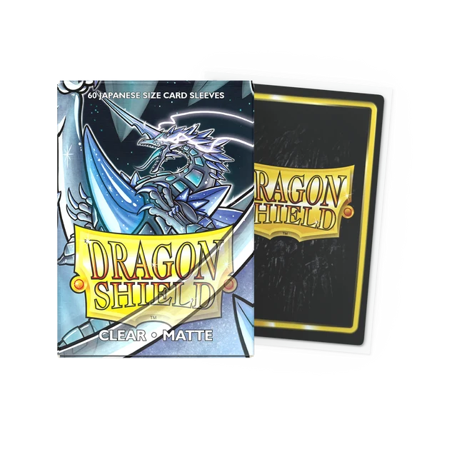 Dragon Shield Clear - Matte Sleeves (JAPANESE SIZE)
