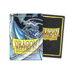 Dragon Shield Clear - Matte Sleeves (JAPANESE SIZE)