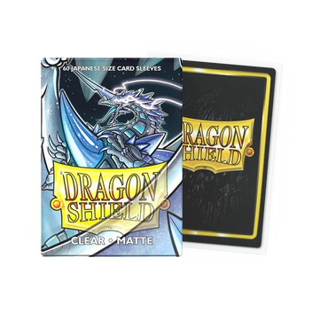 Dragon Shield Clear - Matte Sleeves (JAPANESE SIZE)