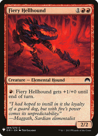 Fiery Hellhound [Mystery Booster]