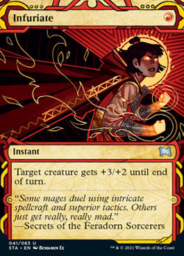 Infuriate (Foil Etched) [Strixhaven: Mystical Archive]