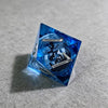 Black Dragon Theme Liquid Core Resin polyhedral Dice Set