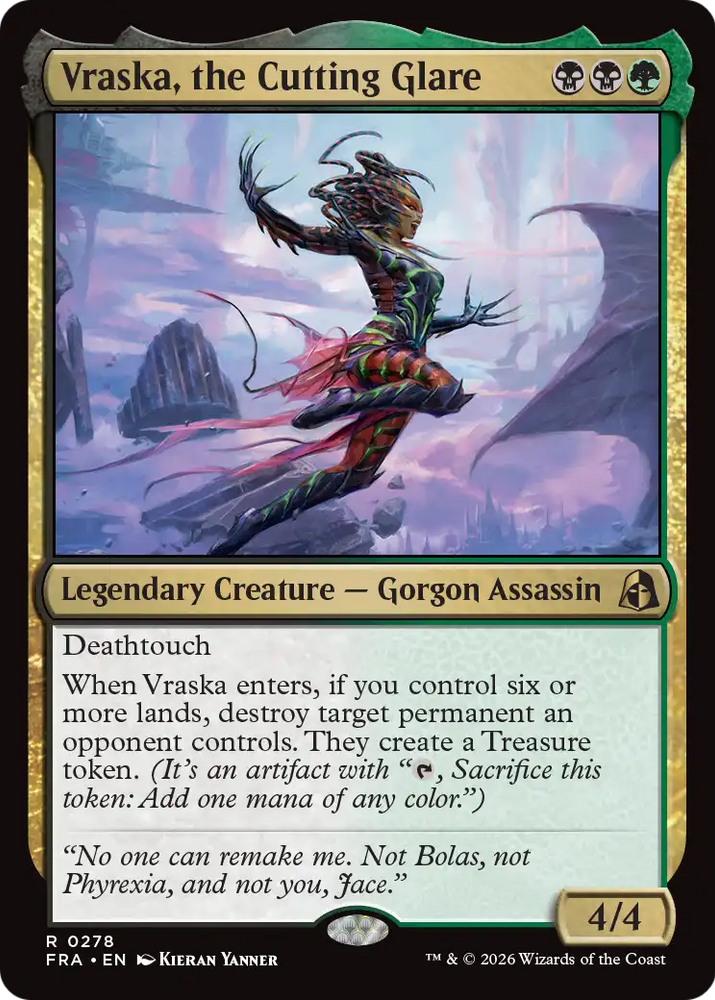 Vraska, the Cutting Glare [Reality Fracture]