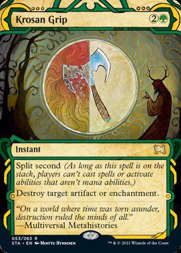 Krosan Grip (Foil Etched) [Strixhaven: Mystical Archive]