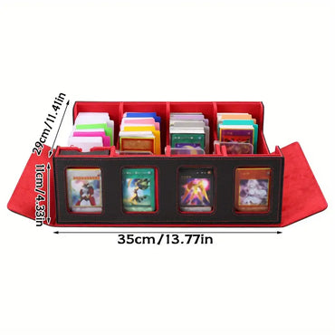 Card Storage Box 8 Window display 3000 (Red)