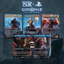 MTG Secret Lair x Playstation: God of War: Norse