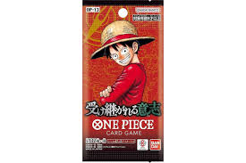 One Piece Card Game: Carrying On His Will  (OP-13)(Booster)