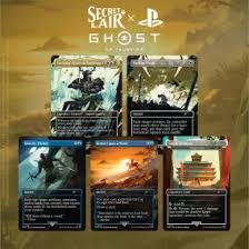MTG Secret Lair x Playstation: Ghost of Tsushima