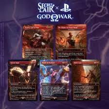 MTG Secret Lair x Playstation: God of War: Greek