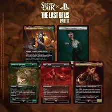 MTG Secret Lair x Playstation: The Last of Us: Part II