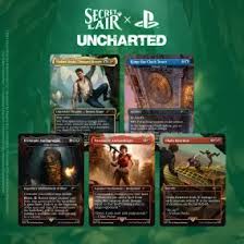 MTG Secret Lair x Playstation: Uncharted
