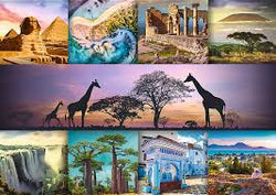 Trefl 1000pc Puzzle- Collage - Africa