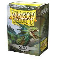 Dragon Shield Matte Sleeve - Olive 100ct