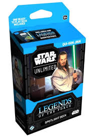Star Wars: Unlimited - Legends of the Force Spotlight Deck (Qui-Gon Jinn)