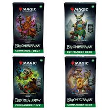 MTG Bloomburrow - Commander Deck bundle of 4