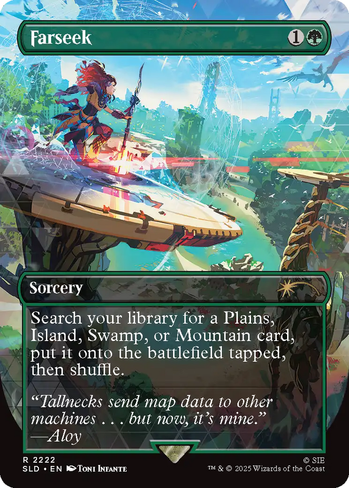 MTG Secret Lair x Playstation: Horizon: the Forbidden West