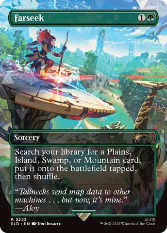 MTG Secret Lair x Playstation: Horizon: the Forbidden West