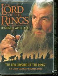LOTR TCG Fellowship of the ring Gandalf Starter